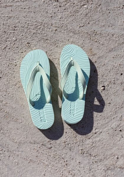SLEEPERS Women Slim Bay Mint Flip Flops