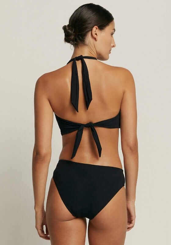 Jetset DD Halter Bikini Black