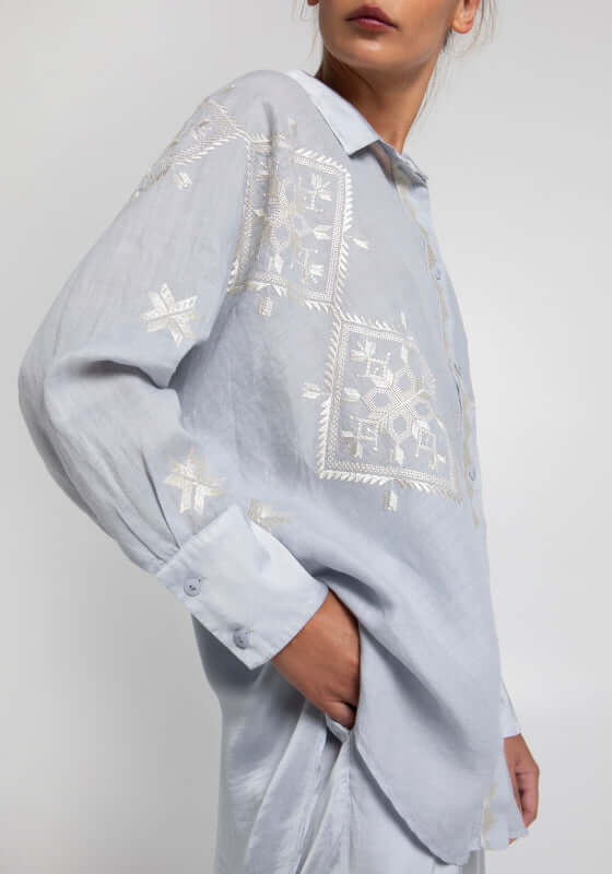 Lefkada Shirt Tunic Grey