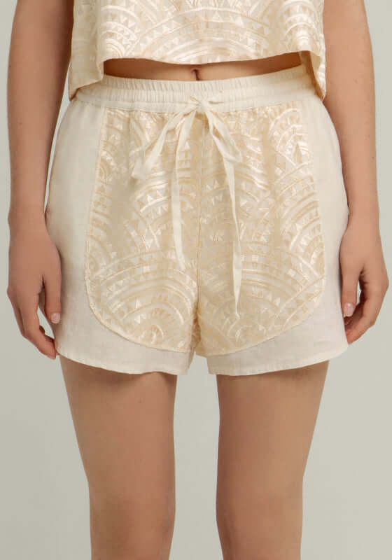 Triangle Panel Shorts