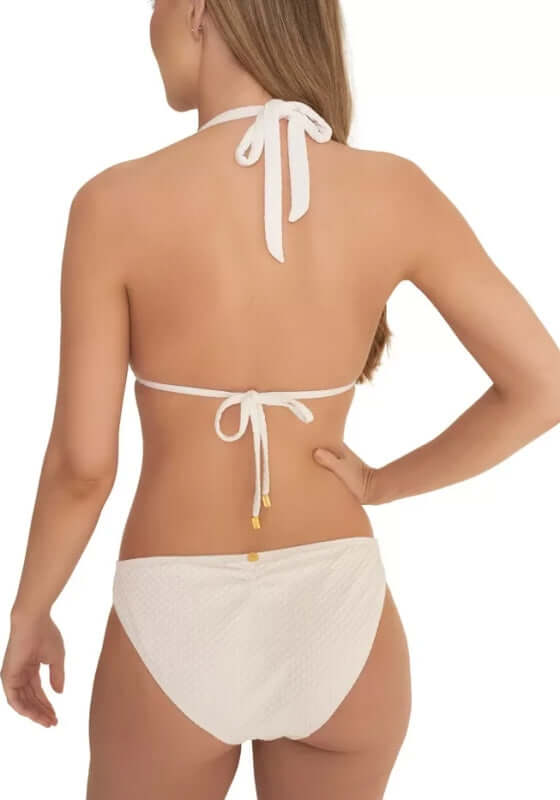 Maia Bikini Bottom White Diamond
