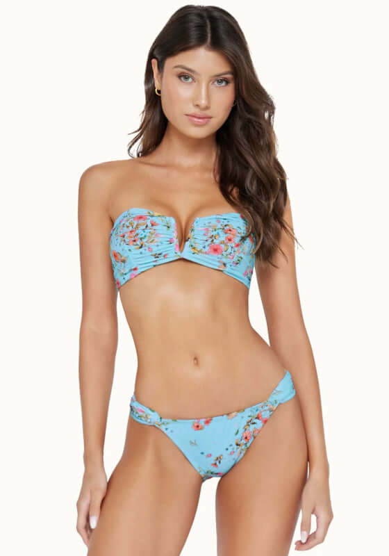Dolce Ruched Bandeau Bikini