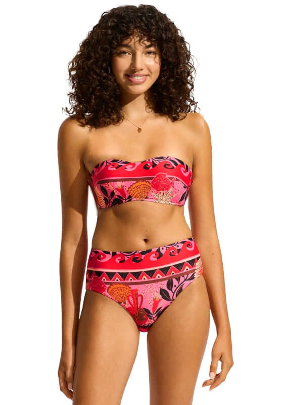 Atlantis Bandeau Top Paradise Pink