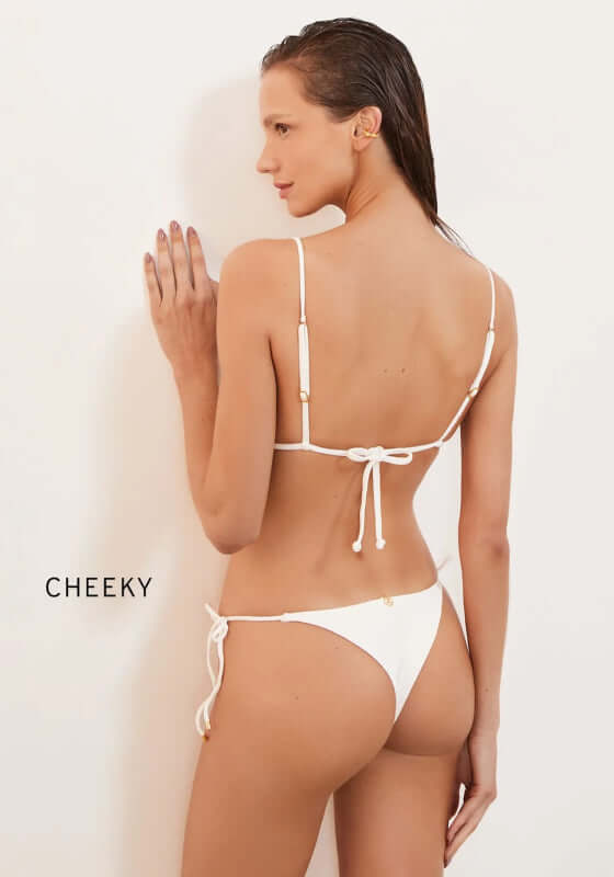 Firenze Lou Bikini Bottom White