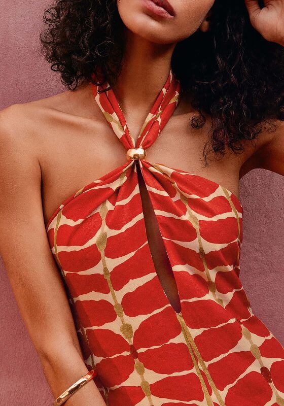 Aster Short Dress Agni