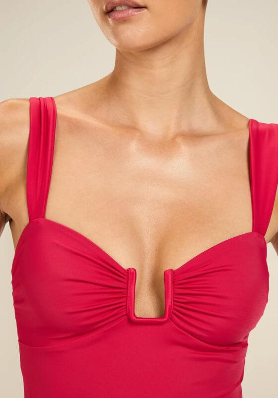 Cannes Swimsuit Raspberry
