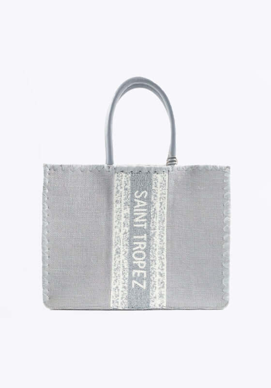St Tropez Tote Bag Grey