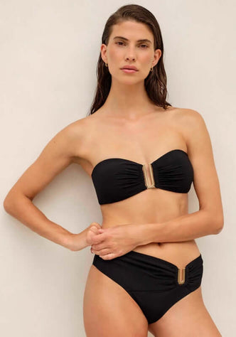 Jetset Bandeau Bikini Black