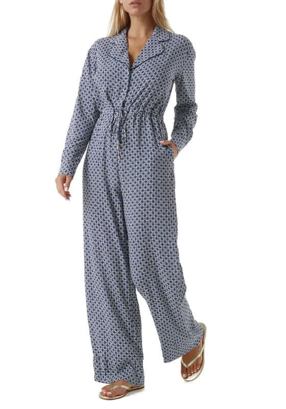 Lynn Jumpsuit Navy Links