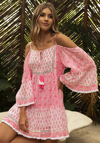 Celva Kaftan Pink