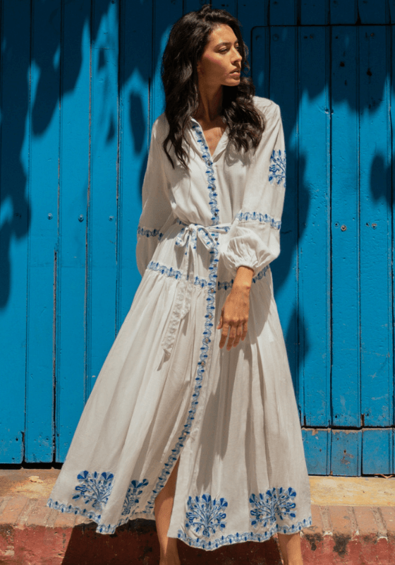 miss june, Katerina Dress Blue