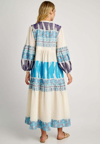 Scorpios Maxi Dress Blue