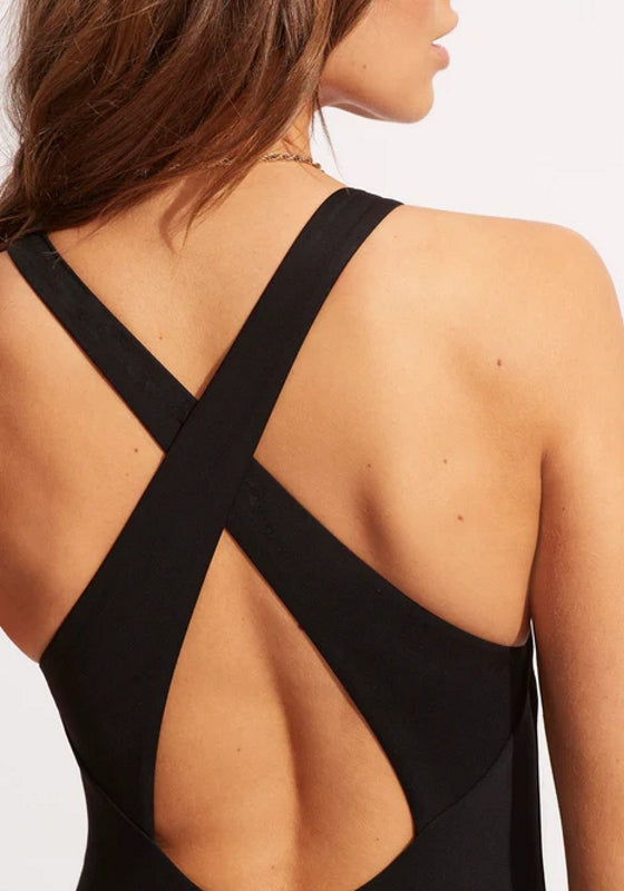 Active High Neck Swimsuit