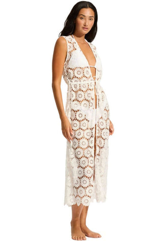 Crochet Maxi Cover Up