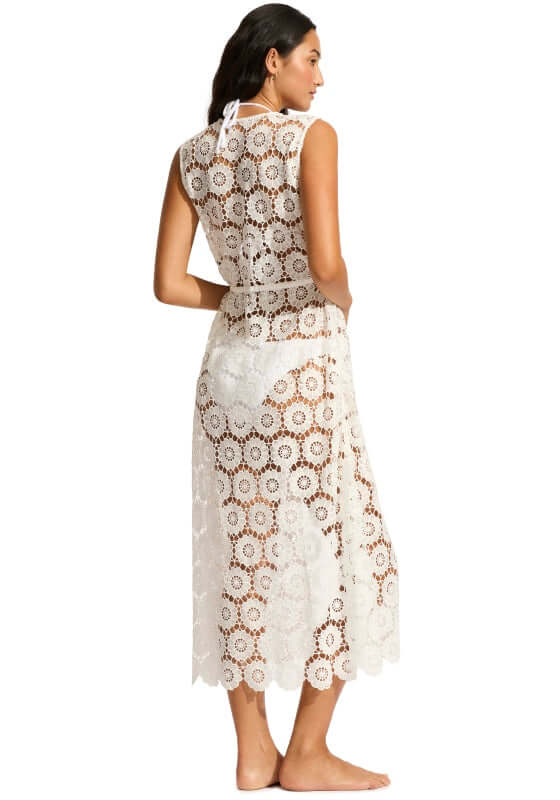 Crochet Maxi Cover Up