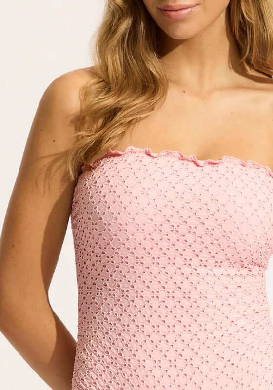 Daydreamer DD Bandeau Swimsuit Pink