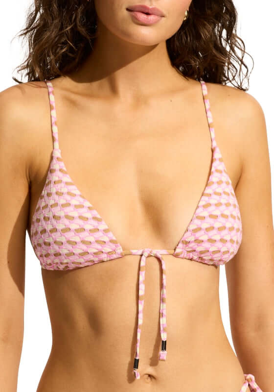Mala Triangle Bikini Top Blossom