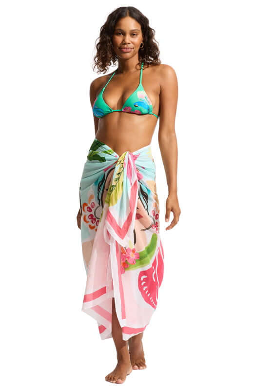 seafolly, tropica sarong