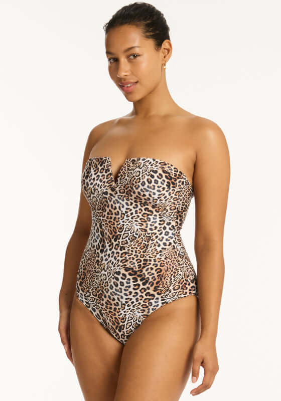 Congo Vee Bandeau Swimsuit