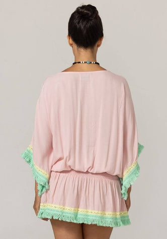 Sejla Kaftan Pink