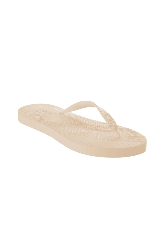 Wide Strap Flip Flops Eggnog