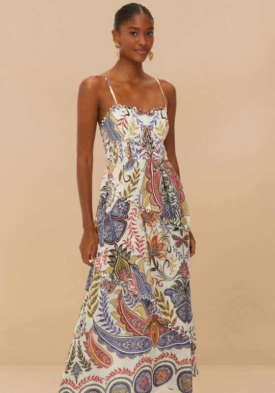 boho strappy dress Styling Your Summer Boho Dresses? Time to Break Out the Sandals