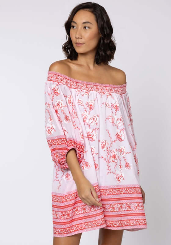 Cherry Blossom Boho Dress