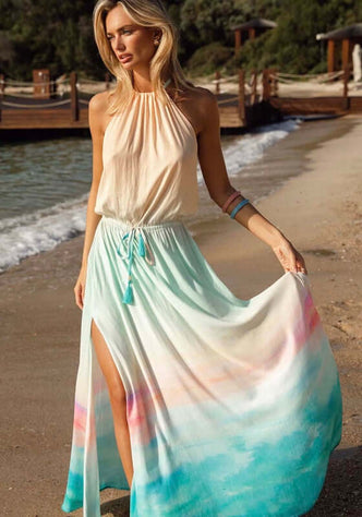 Pelosa Dress Ocean