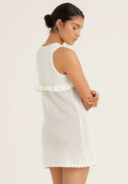 Pointelle Amelia Mini Dress