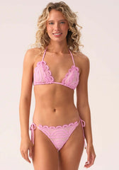 Wisteria Lace Triangle Bikini
