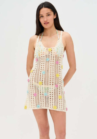 Zoie Crochet Beach Dress