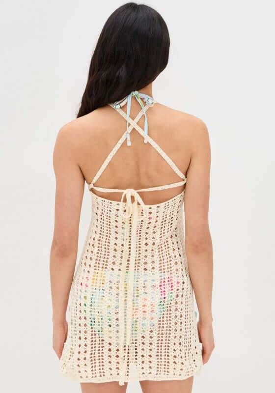 Zoie Crochet Beach Dress
