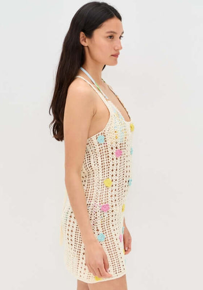 Zoie Crochet Beach Dress