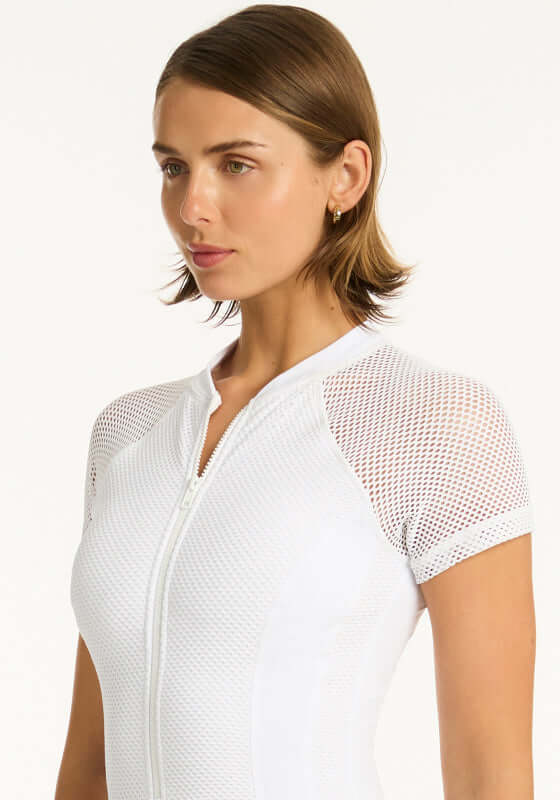 Drift Short Sleeve Swimsuit