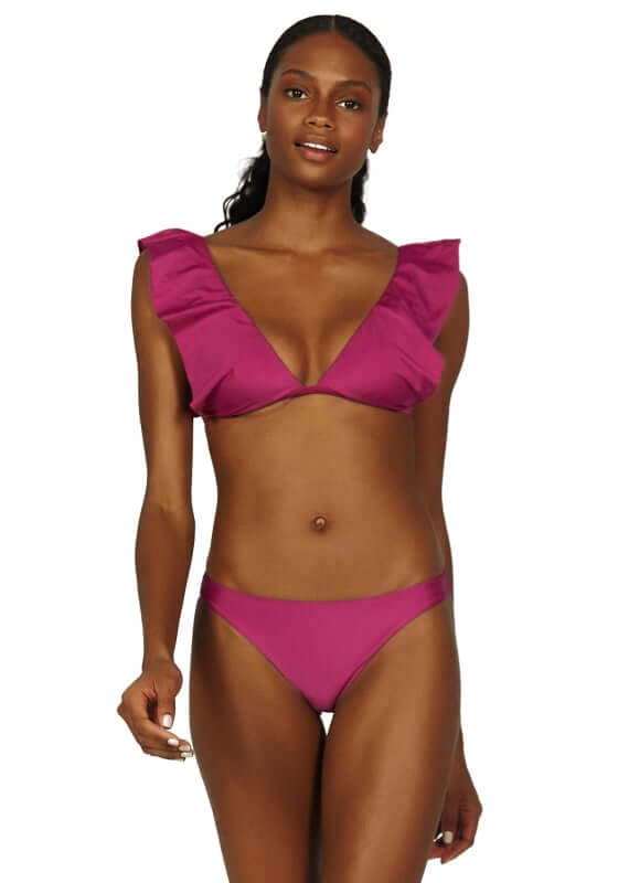 Jaipur Liz Bikini Top Magenta