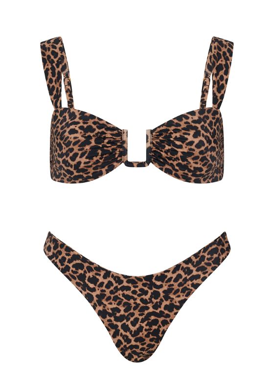 Cannes Bikini Leopard Print