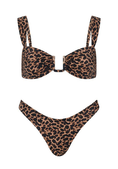Cannes Bikini Leopard Print