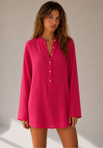 Raspberry La Digue Tunic