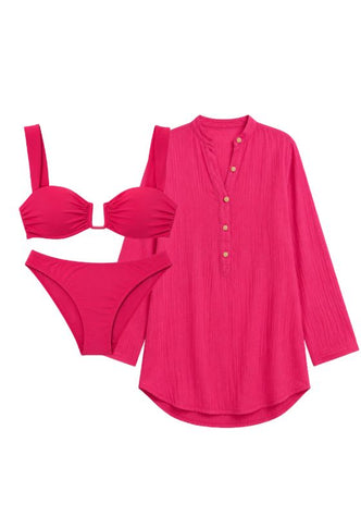 Raspberry La Digue Tunic