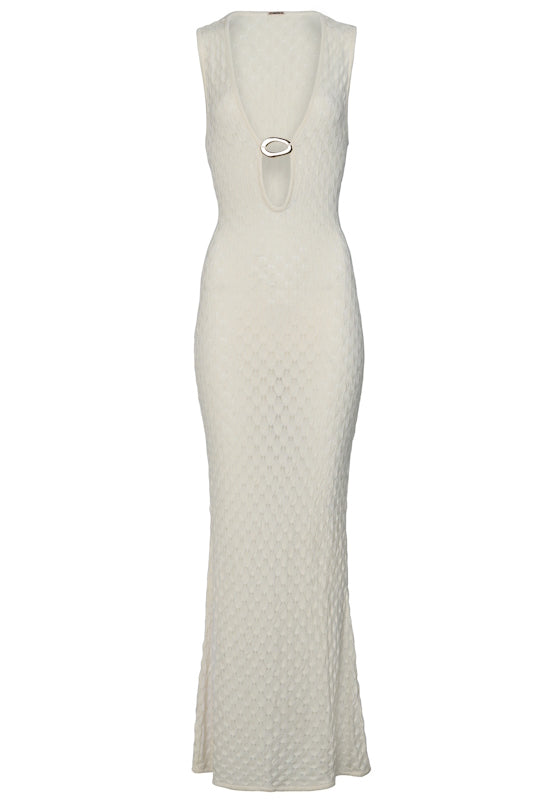 Dominica Dress Ivory