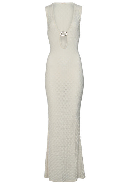 Dominica Dress Ivory