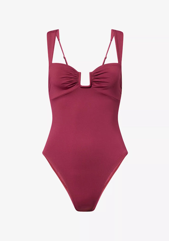 Cannes Swimsuit Burgundy