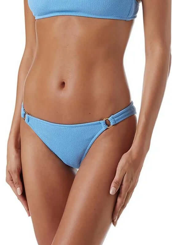 Ridges Blue Bari Bikini Bottom