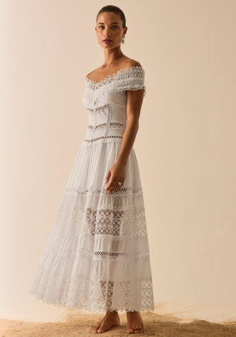 Amaira Dress White