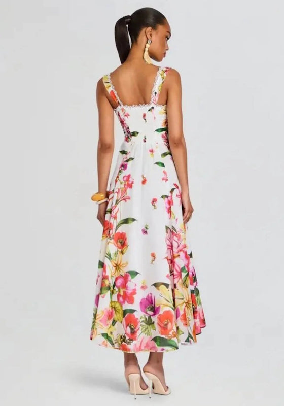 Maui Long Dress White Bliss