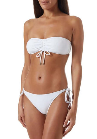 Florence White Bikini Top