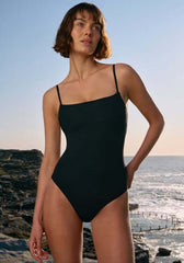 Jetset Tank Swimsuit Black