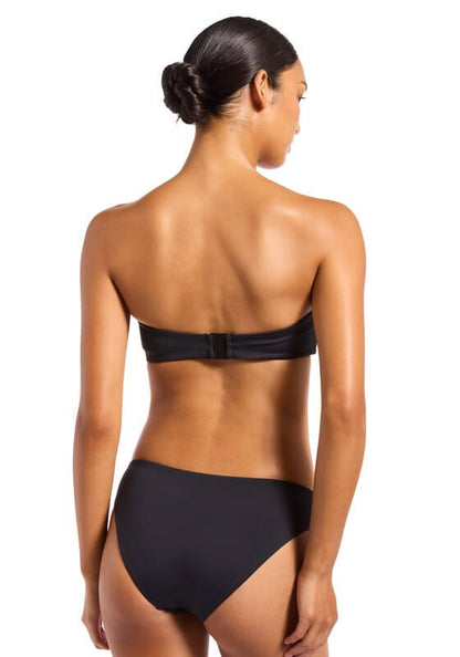 Jetset U-Trim Bandeau Bikini Black