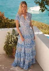 Celia Dress Blue
