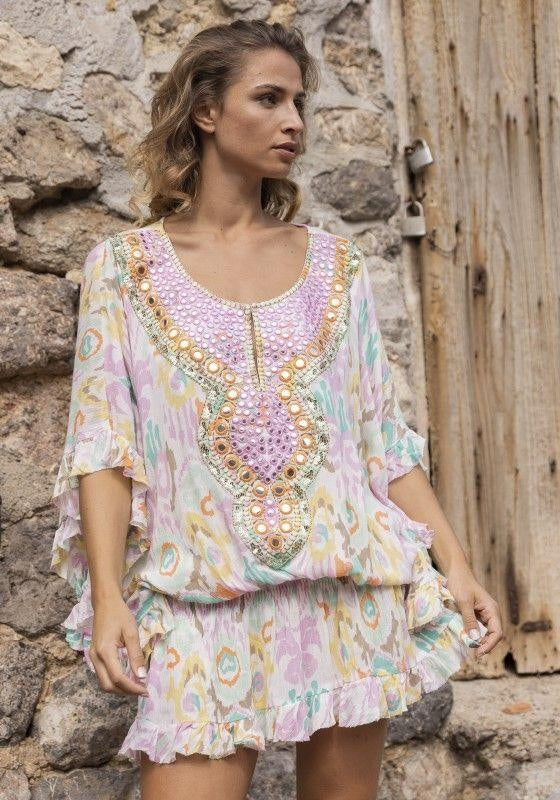 miss june, fresh beach kaftan
